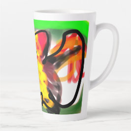 フルーツバットアート カフェラテマグ