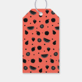 フルーツパおもしろいンメロンバレンタインギフトラベル ギフトタグ (裏面)