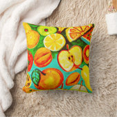 フルーツパタお洒落ーン。買今 クッション (ブランケット)