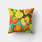 フルーツパタお洒落ーン。買今 クッション (裏面)