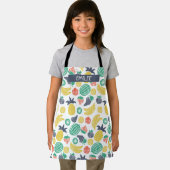 フルーツパタカスタムーン全周プリントエプロン エプロン (インサイチュ)