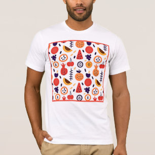 フルーツパタカラフルーンアート Tシャツ
