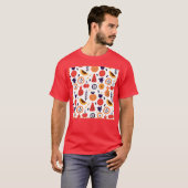 フルーツパタカラフルーンアート Tシャツ (正面フル)
