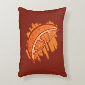 フルーツパターズブラッドオレンジギフト アクセントクッション (正面(垂直))