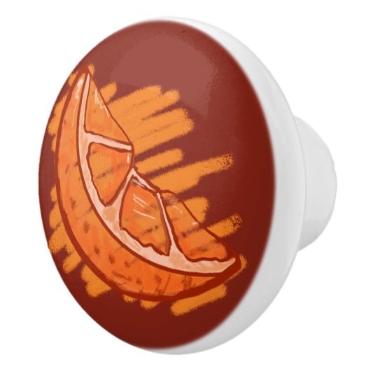 フルーツパターズブラッドオレンジギフト セラミックノブ (右)