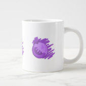 フルーツパターンブルーベリーとクリーム ジャンボコーヒーマグカップ (右)