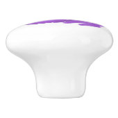 フルーツパターンブルーベリーとクリーム セラミックノブ (側面)