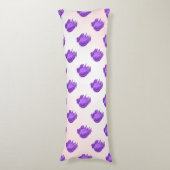 フルーツパターンブルーベリーとクリーム ボディピロー (正面縦)