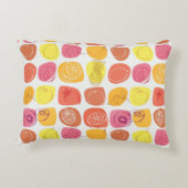フルーツパターン アクセントクッション (裏面)