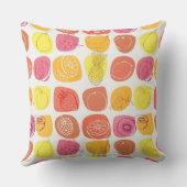 フルーツパターン クッション (裏面)