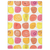フルーツパターン クリップボード (裏面)