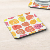 フルーツパターン コースター (左側)