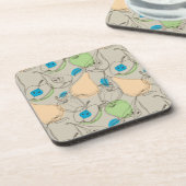 フルーツパターン コースター (左側)