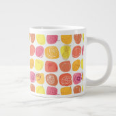 フルーツパターン ジャンボコーヒーマグカップ (右)