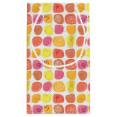 フルーツパターン スモールペーパーバッグ (裏面)