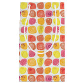 フルーツパターン スモールペーパーバッグ (正面)