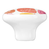 フルーツパターン セラミックノブ (側面)