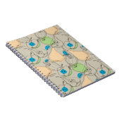 フルーツパターン ノートブック (右側)