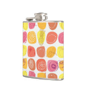 フルーツパターン フラスク (左)