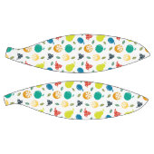 フルーツパターン，プラム，オレンジ，レモン，梨，リンゴ バスケットボール (パネル)