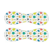 フルーツパターン，プラム，オレンジ，レモン，梨，リンゴ 野球ボール (パネル)