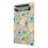 フルーツパターン ミニクリップボード (アングル2)