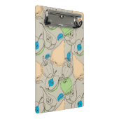 フルーツパターン ミニクリップボード (アングル)