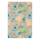 フルーツパターン ミニクリップボード (裏面)