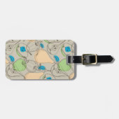 フルーツパターン ラゲッジタグ (正面横)