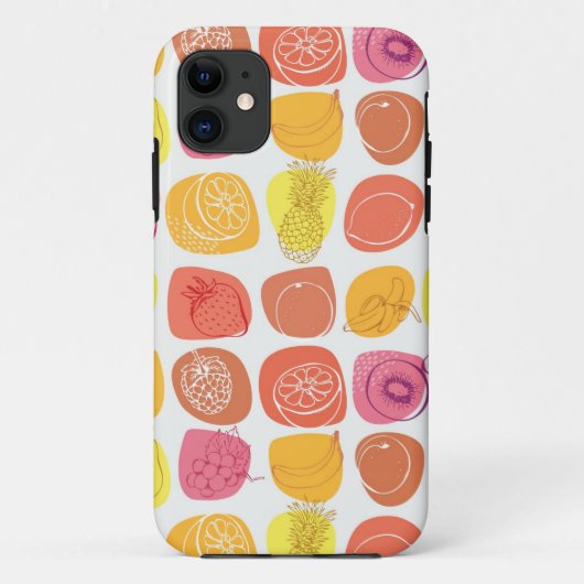 フルーツパターン Case-Mate iPhoneケース (裏面)