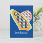 フルーツパパイヤドラゴンフルーツハッピーバースデーカード シーズンカード (スタンド正面)