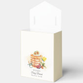 フルーツパモダンンケーキおしゃぶりブランチ赤ちゃんシャワー フェイバーボックス (見開き)