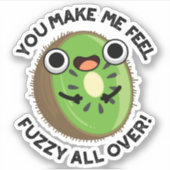 フルーツパ感じンで私をファジーにする シール (正面)