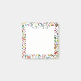 フルーツビーギズフードカスタムイラストレーションシェフ ポストイット