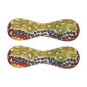 フルーツピザのクローズアップ写真 野球ボール (パネル)