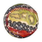 フルーツピザのクローズアップ写真 野球ボール (正面左)