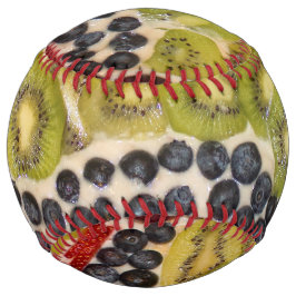 フルーツピザの食べ物写真 ソフトボール