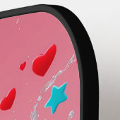 フルーツピックボールパーティー ピックルボールラケット (左詳細)