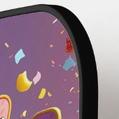 フルーツピックボールパーティー ピックルボールラケット (左詳細)