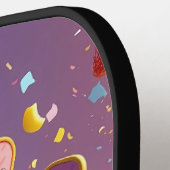 フルーツピックボールパーティー ピックルボールラケット (左詳細)