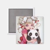 フルーツファズスクエアマグネット マグネット (正面/裏面)