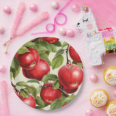 フルーツフィエスタカラフルフルーツテーマ ペーパープレート (パーティー)