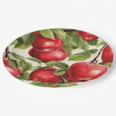 フルーツフィエスタカラフルフルーツテーマ ペーパープレート (アングル)