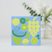 フルーツフラットノートカードが好き サンキューカード (スタンド正面)