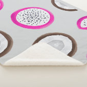 フルーツフリースブランケット! シェルパブランケット (3/4)