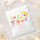 フルーツフルーツセカンド誕生日 フェイバーバッグ (クリップ留めされた状態)