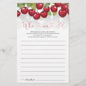 フルーツフルーツフー私ブライダルシャワーゲーム (正面)