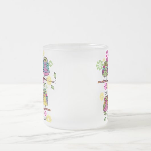 フルーツフール フロストグラスマグカップ (中央)