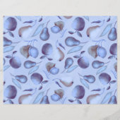 フルーツブルースクラップブック紙 (裏面)