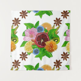 フルーツブーケ。 タペストリー